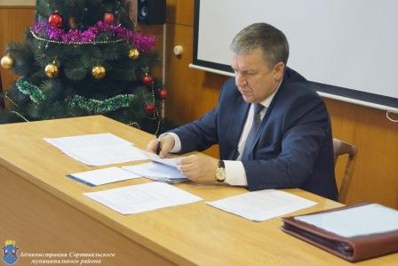 18 января Александр Худилайнен провел ряд совещаний и встреч по развитию района 