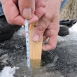 Замеры толщины льда на Ладожском озере
